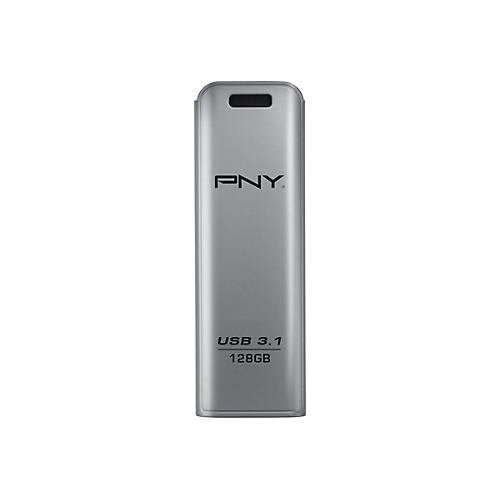 PNY Elite Steel - USB-Flash-Laufwerk - 128 GB - USB 3.1