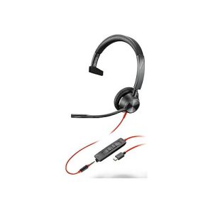 Poly Blackwire 3315 – Blackwire 3300 series – Headset – On-Ear – kabelgebunden – 3,5 mm Stecker, USB-C Poly Blackwire 3315 – Blackwire 3300 series – Headset – On-Ear – kabelgebunden – 3,5 mm Stecker, USB-C