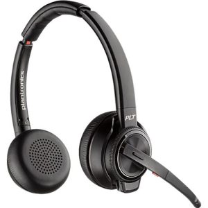 Poly Savi 8220-M Office DECT Stereo-Headset, Noise-Cancelling Poly Savi 8220-M Office DECT Stereo-Headset, Noise-Cancelling