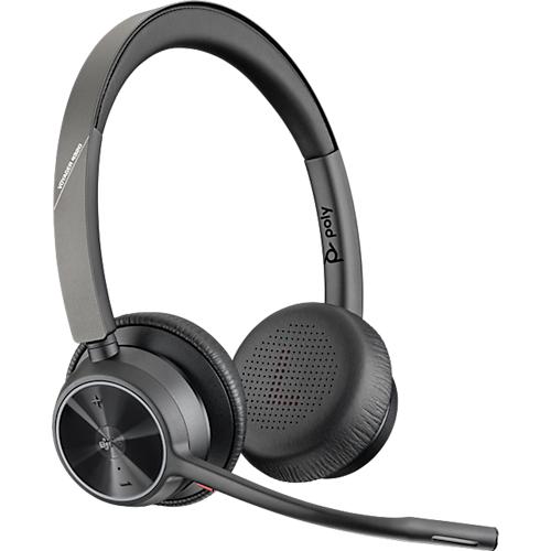 Poly Voyager 4320 USB-A Headset +BT700 Dongle, für Microsoft Teams zertifiziert