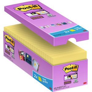 POST-IT Haftnotizen Super sticky SET, gelb POST-IT Haftnotizen Super sticky SET, gelb