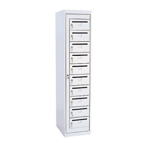 Postverteilerschrank, Höhe 1800 mm, lichtgrau RAL 7035 Postverteilerschrank, Höhe 1800 mm, lichtgrau RAL 7035