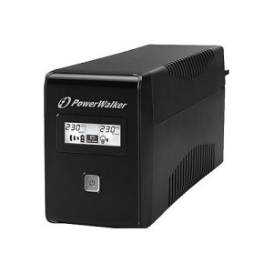 PowerWalker VI 850 LCD – USV – Wechselstrom 220/230/240 V – 480 Watt – 850 VA – 9 Ah PowerWalker VI 850 LCD – USV – Wechselstrom 220/230/240 V – 480 Watt – 850 VA – 9 Ah