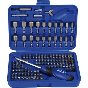 PROJAHN SECURI-Bit-Box, 122-tlg., Antrieb 6,3 / 1/4′, DIN 3126/DIN ISO 1173, in Kunststoff-Box