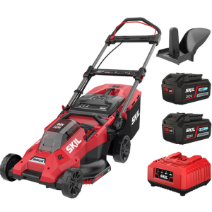 PROMO – SKIL 0140 BA – Akku-Rasenmäher – 2x20V/4ah – 43cm Schnittbreite