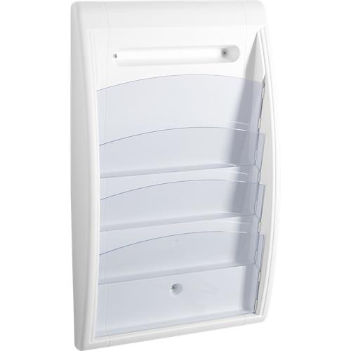 Prospektwandhalter Quickfit, DIN A4 quer, weiß