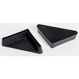 PVC-Füße, für Schraubregal, im Baukastensystem, 40 x 40 mm, 10 Stück PVC-Füße, für Schraubregal, im Baukastensystem, 40 x 40 mm, 10 Stück