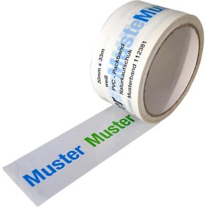 PVC-Klebeband, 1-farbiger Druck, transparent, 72 Rollen PVC-Klebeband, 1-farbiger Druck, transparent, 72 Rollen