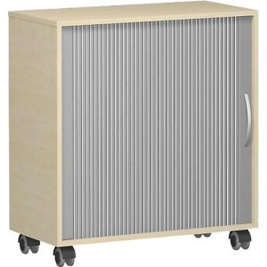 Querrollladenschrank PALENQUE, B 800 x T 400 x H 791 mm, Ahorn