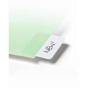 Quick Tab Beschriftungsreiter, wiederablösbar in Breite 40 mm, farbsortiert Quick Tab Beschriftungsreiter, wiederablösbar in Breite 40 mm, farbsortiert