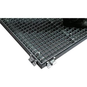 Randbefestigung für asecos Bodenelemente mit Höhe 78 mm, Stahl verzinkt, B 20 x T 80 mm Randbefestigung für asecos Bodenelemente mit Höhe 78 mm, Stahl verzinkt, B 20 x T 80 mm