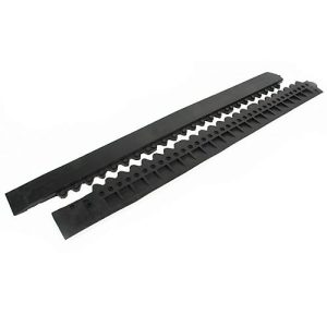 Randleiste ohne Verbinder, schwarz