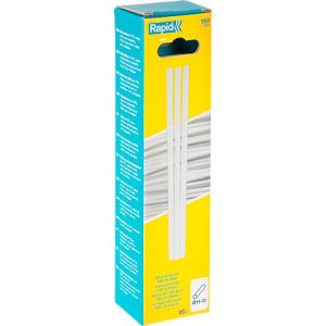 Rapid Klebesticks PVC & Kabel, Ø12 x 190 mm, transparent, lösemittelfrei, 16 Stück Rapid Klebesticks PVC & Kabel, Ø12 x 190 mm, transparent, lösemittelfrei, 16 Stück
