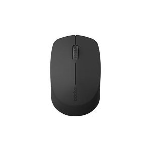 Rapoo M100 – Maus – kabellos – 2.4 GHz, Bluetooth 4.0, Bluetooth 3.0 – Schwarz
