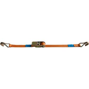 Ratschenzurrgurt, 25 mm Bandbreite, 2-teilig m. Spitzhaken, 4 m Ratschenzurrgurt, 25 mm Bandbreite, 2-teilig m. Spitzhaken, 4 m