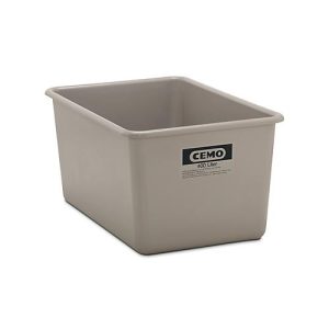 Rechteckbehälter Standard, GFK, 400 l, grau Rechteckbehälter Standard, GFK, 400 l, grau
