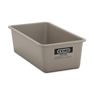 Rechteckbehälter Standard, GFK, 500 l, grau Rechteckbehälter Standard, GFK, 500 l, grau