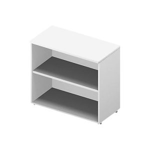 Regal ARLON OFFICE, 2 Ordnerhöhen, B 900 x T 450 x H 816 mm, weiß/weiß Regal ARLON OFFICE, 2 Ordnerhöhen, B 900 x T 450 x H 816 mm, weiß/weiß