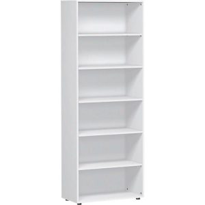 Regal PALENQUE, 6 OH, B 800 x T 400 x H 2160 mm, weiß Regal PALENQUE, 6 OH, B 800 x T 400 x H 2160 mm, weiß