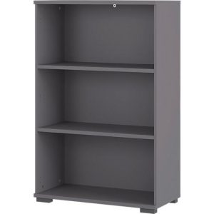 Regal Profi 2.0, aus Holz, 3 OH, 2 Fachböden, 4 Kunststofffüße, B 800 x T 400 x H 1230 mm, graphit Regal Profi 2.0, aus Holz, 3 OH, 2 Fachböden, 4 Kunststofffüße, B 800 x T 400 x H 1230 mm, graphit