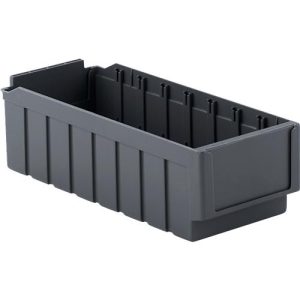 Regalkasten RK 421, 8 Fächer, aus recyceltem Kunststoff, eisengrau, 16 Stück Regalkasten RK 421, 8 Fächer, aus recyceltem Kunststoff, eisengrau, 16 Stück
