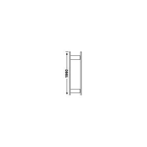 Regalsystem R3000, Rahmen,H1960 x 300mm Regalsystem R3000, Rahmen,H1960 x 300mm