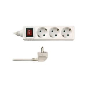 REV – Steckdosenleiste – Wechselstrom 250 V – 3500 Watt – Eingabe, Eingang 2-polig – Ausgangsanschlüsse: 3 (2-polig) REV – Steckdosenleiste – Wechselstrom 250 V – 3500 Watt – Eingabe, Eingang 2-polig – Ausgangsanschlüsse: 3 (2-polig)
