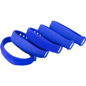 RFID-Armband, f. RFID-Schließsysteme, Mifare Ultralight (13,56 MHz), blau, 5 Stück RFID-Armband, f. RFID-Schließsysteme, Mifare Ultralight (13,56 MHz), blau, 5 Stück