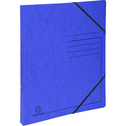 Ringhefter Exacompta, DIN A4, Rückenbreite 20 mm, 2 Rund-Ring Mechanik, blau