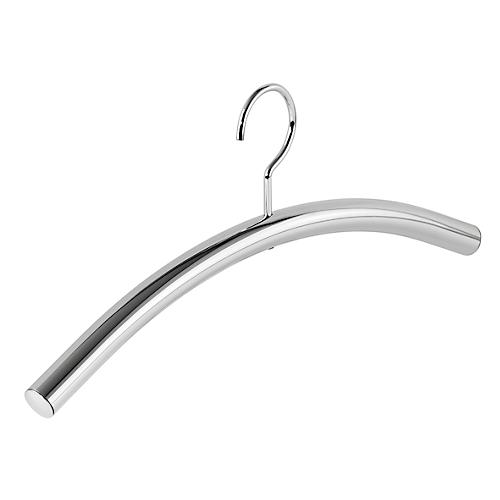 Rohr-Kleiderbügel Pador-Concept Dateless, ø 22 mm, drehbarer Haken, Stahlrohr verchromt, 4 Stück