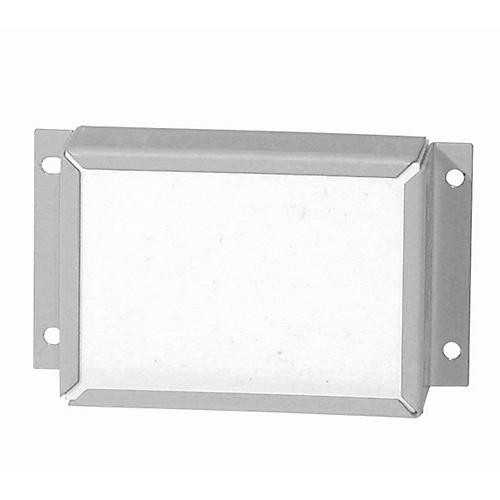 Rohrdurchführung für asecos Sicherheitsschränke der Q30, Q90 und S90 Serie, Stahlblech, lichtgrau, B 182 x T 104 x H 48 mm