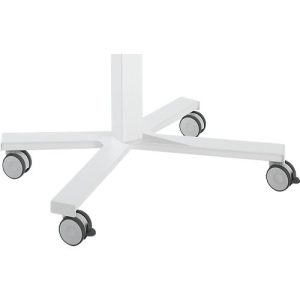 Rollen Set, für elektronisch höhenverstellbare Home Office Schreibtische NowyStyl mit Fußkreuz, 4-teilig, Ø jeweils 75 mm, weiß Rollen Set, für elektronisch höhenverstellbare Home Office Schreibtische NowyStyl mit Fußkreuz, 4-teilig, Ø jeweils 75 mm, weiß