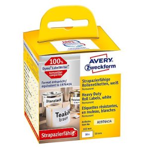 Rollenetiketten Avery, besonders hohe Klebekraft, 59 x 102 mm, 50 Stück Rollenetiketten Avery, besonders hohe Klebekraft, 59 x 102 mm, 50 Stück