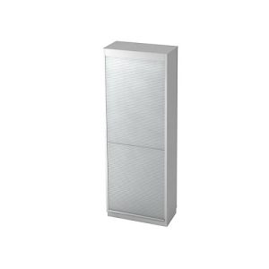 Rollladenschrank 5 OH, B 800 x T 420 mm, lichtgrau Rollladenschrank 5 OH, B 800 x T 420 mm, lichtgrau