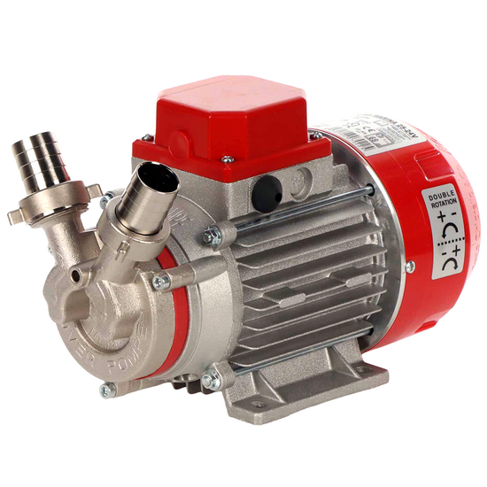 Rover Novax Marina 25 – Elektrische Umfüllpumpe aus rostfreiem Stahl – 24 V