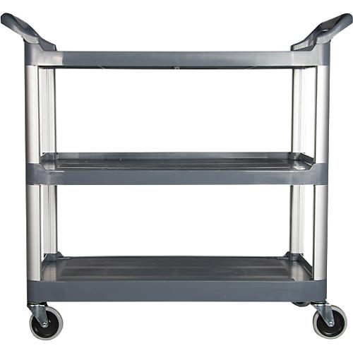 Rubbermaid X-TRA™ Mehrzweckwagen, offene Ausführung, bis 135 kg, schwarz