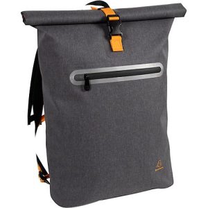 Rucksack Exacompta Exactive Young, für Laptops bis 15,6“, wasserdicht, B 330 x T 140 x H 480 mm, Polyurethan, grau Rucksack Exacompta Exactive Young, für Laptops bis 15,6“, wasserdicht, B 330 x T 140 x H 480 mm, Polyurethan, grau