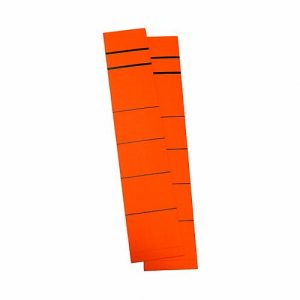 Rückenschild, Rückenbreite 39 mm, selbstklebend, 10 Stück, rot Rückenschild, Rückenbreite 39 mm, selbstklebend, 10 Stück, rot