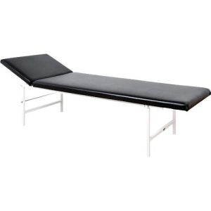 Ruheraum-Liege, nicht klappbar, 2000 x 700 x 500 mm, schwarz Ruheraum-Liege, nicht klappbar, 2000 x 700 x 500 mm, schwarz