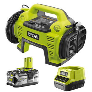 Ryobi R18I-0 – Tragbarer Akku-Kompressor – 18V – 4Ah Ryobi R18I-0 – Tragbarer Akku-Kompressor – 18V – 4Ah