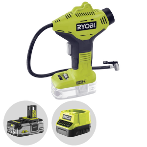 Ryobi R18PI-0 – tragbarer Akku-Kompressor – 18 V – 4 Ah Ryobi R18PI-0 – tragbarer Akku-Kompressor – 18 V – 4 Ah
