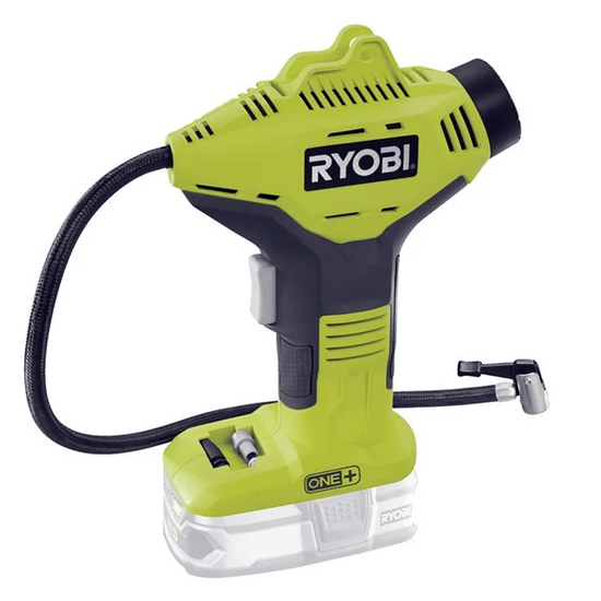 Ryobi R18PI-0 - Tragbarer Akku-Kompressor - 18V - OHNE BATTERIE UND BATTERIE-LADEGERÄT