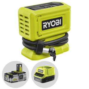 Ryobi RPI18-0 – Tragbarer Akku-Kompressor – 18 V – 4 Ah Ryobi RPI18-0 – Tragbarer Akku-Kompressor – 18 V – 4 Ah