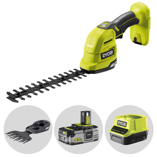 Ryobi RY18GSA-0 – Akku-Gras- und Strauchschere – 18 V 4Ah