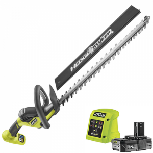 Ryobi RY18HT50A-120 Akku-Heckenschere – Sägeblattlänge 50 cm – 18 V 2,0 Ah