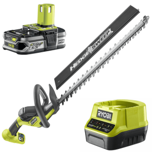 RYOBI RY18HT55A-0 – Akku-Heckenschere 18V – 2,5Ah – Schwert 55 cm – Schnitt 24 mm
