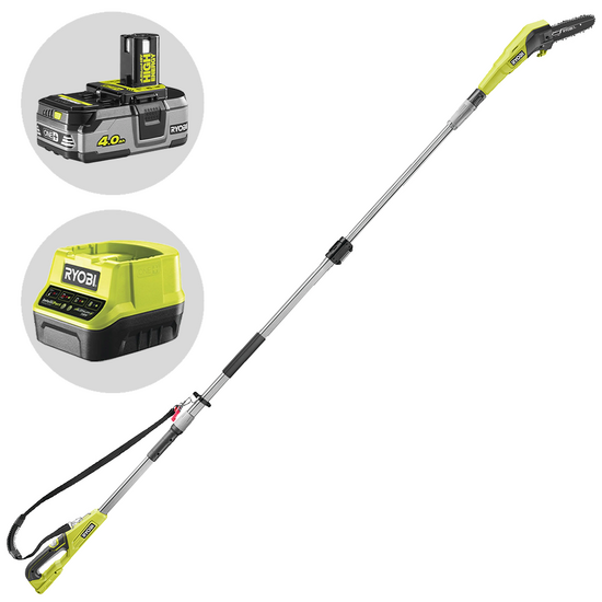 Ryobi RY18PP20A-0 Akku-Teleskop-Hochentaster - Sägeblattlänge 20 cm - 18V/4Ah