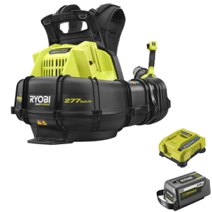 Ryobi RY36BPXB-0 – Rückentragbarer Benzin-Laubbläser – MAX POWER 36V 6Ah