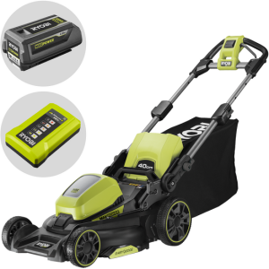 Ryobi RY36LM40A-140 – Akku-Rasenmäher – MAX POWER 36V/4Ah – 40-cm-Mähdeck