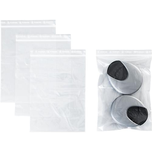 S&Z Druckverschlussbeutel, Polypropylen, 160 × 220 mm, 50 µm, 50% Regeneratanteil, ohne Druck, transparent, 1000 Stk.
